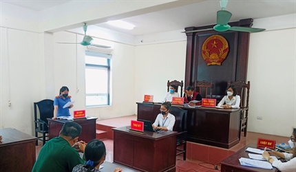 Viện KSND huyện Đông Anh phối hợp với TAND cùng cấp tổ chức phiên tòa...